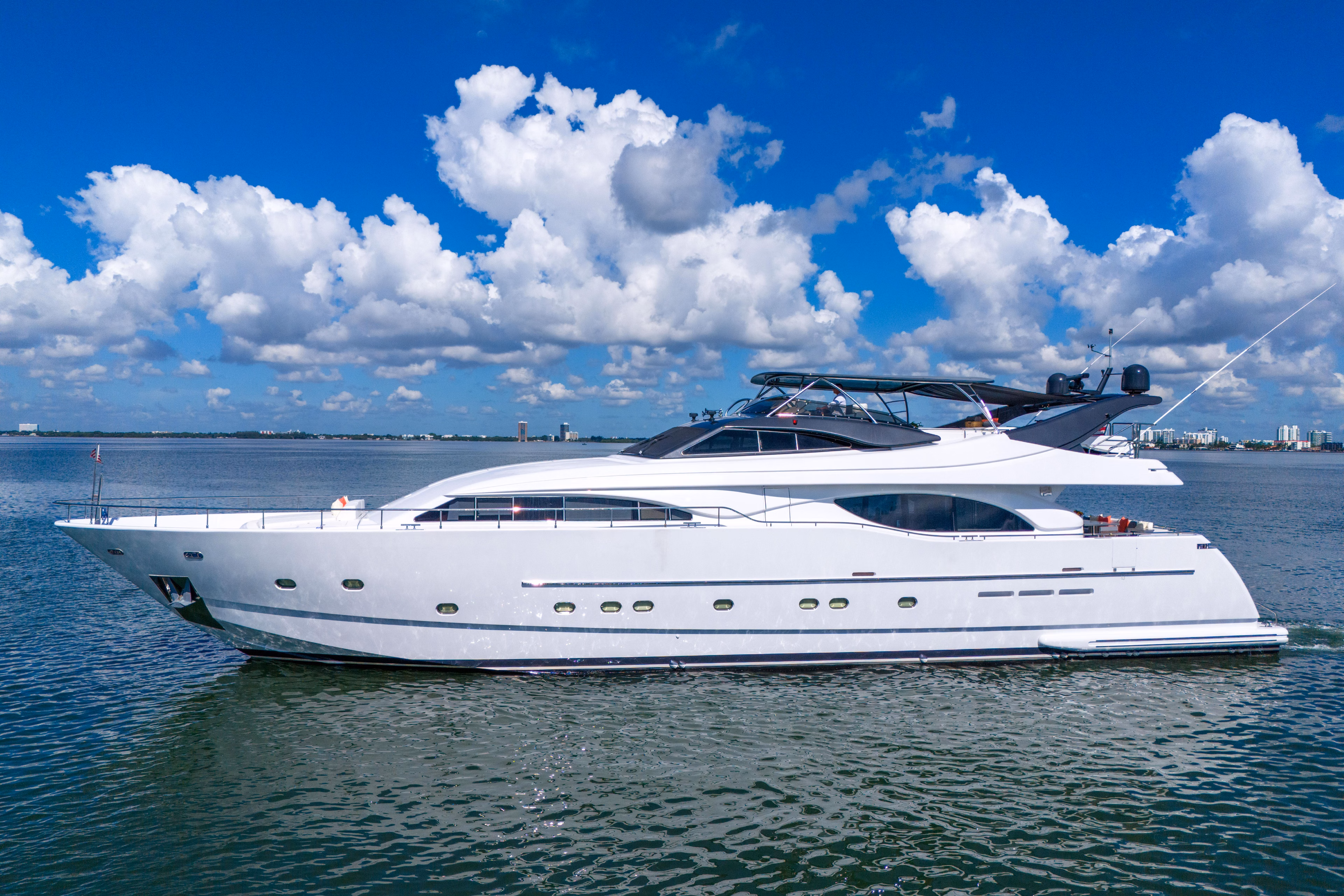 2002 Ferretti Yachts Custom Line 94' 