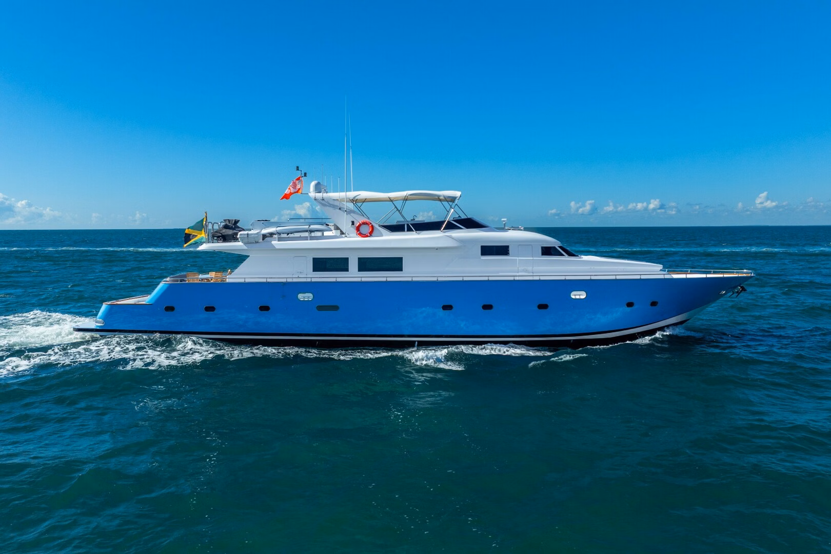 1991 Maiora 97' Raised Pilothouse