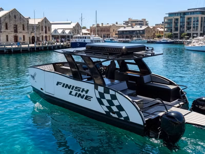 2026 Finish Line Boats 28 Escape Catamaran 