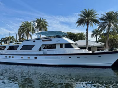 1986 Burger Boats 87 Flush Deck 