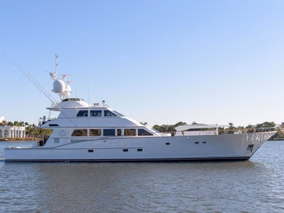 2001 Burger Boats 108 Enclosed Bridge Sportfish
