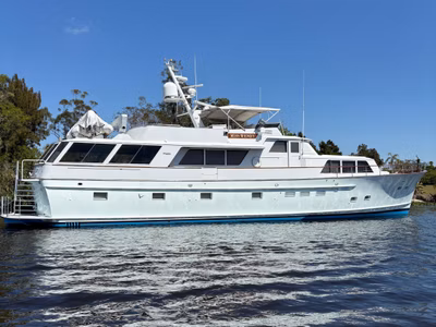 1972 Burger Boats 81 Raised Pilothouse 